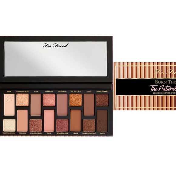 new TOO FACED Born This Way The Natural Nudes Eye Shadow Palette - Picture 1 of 8